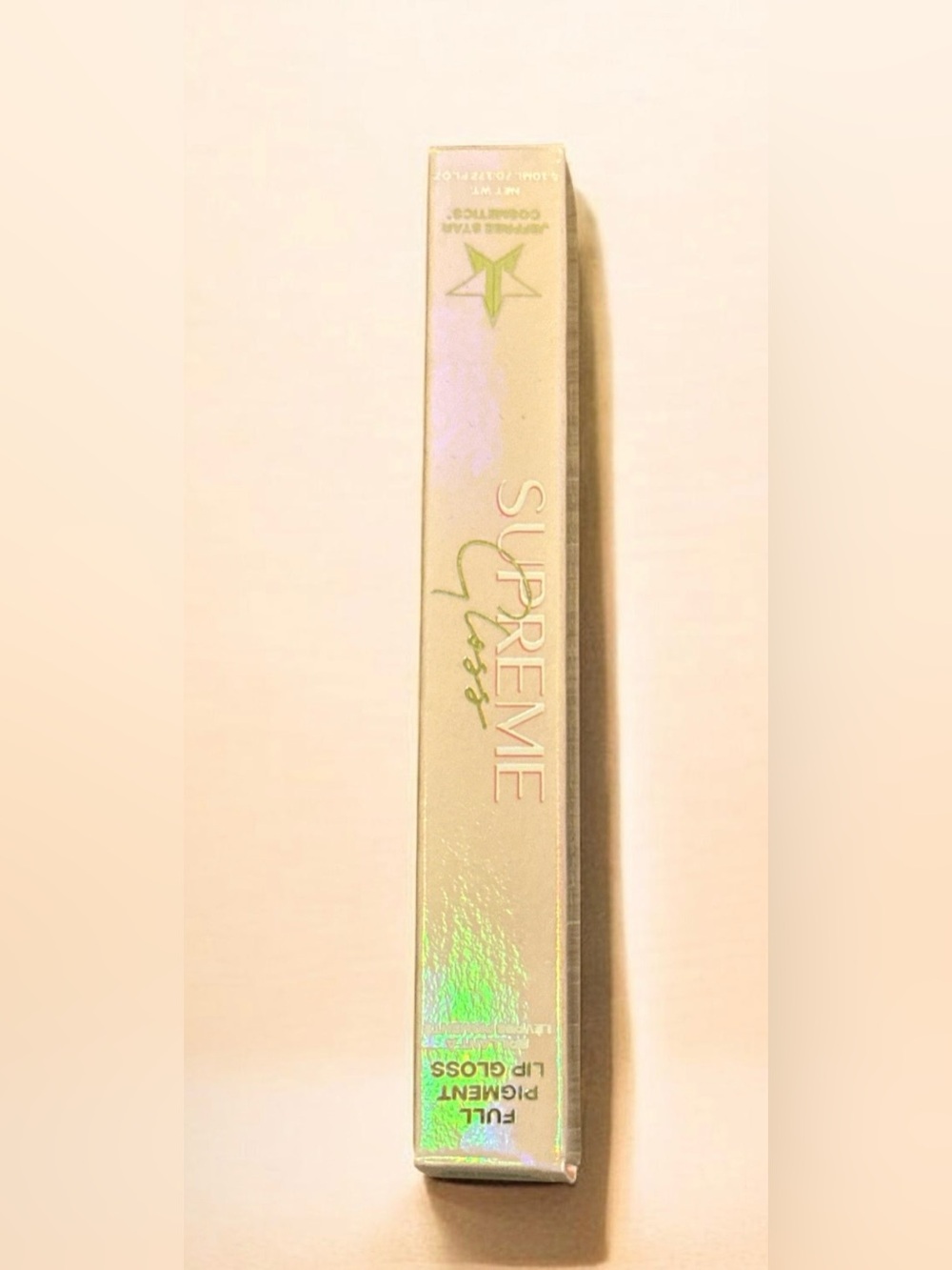 Supreme Iridescent Gold Lipstick Tube
